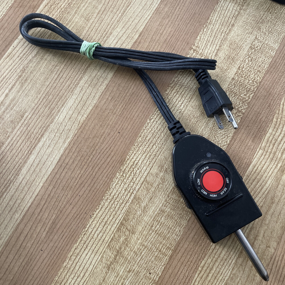 Gotham Steel Smokeless Grill Replacement Temp Control Power Cord DCT-001B Tested